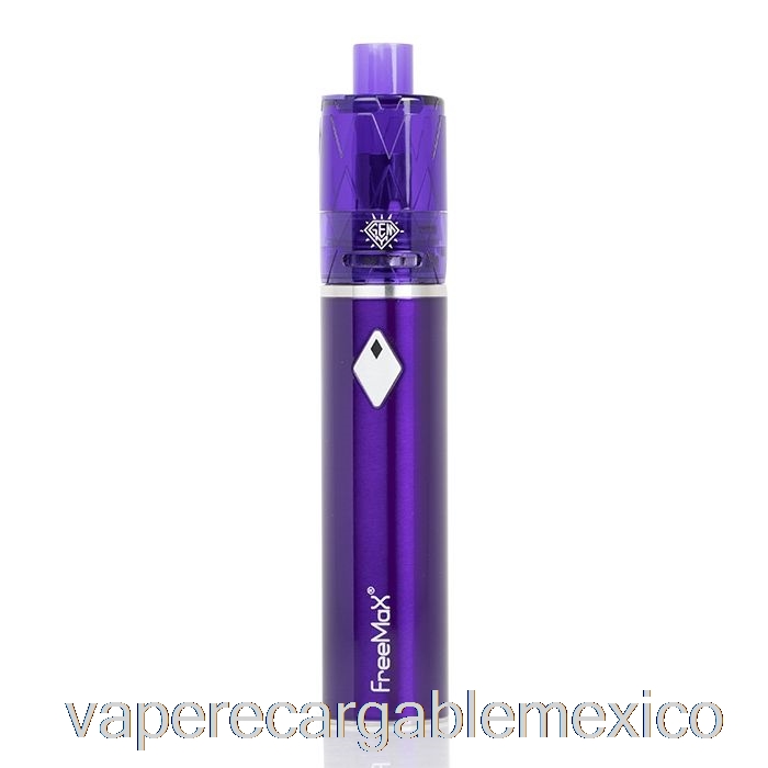 Vape Recargable Freemax Gemm 80w Kit De Inicio Violeta